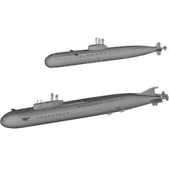 3d Printed Kit 1/1250/2000 Soviet Charlie Ii/oscar Ii Cruise Missile Submarine