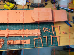 3d Printed 1/700 China Type 901 Replenishment Ship(full Hull/waterline)