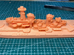 3d Printed Kits 1/700 Us Ohio-class Battleship(full Hull/waterline)