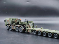 1/72 German Mammoth Trailer With Trailer Board Painted Finished Model