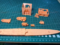 3d Printed Kits 1/700 Hms Leander-class Cruise(full Hull/waterline)