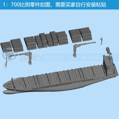 3d Printed Kits 1/700/1250/2000 Alabama Container Ship