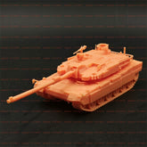 3d 打印 1/72/144 韩国 K2 黑豹主战坦克未上色套件-
