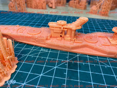 3d Printed Kits 1/700 Soviet Izmir Class Battleship Cruiser(full Hull/waterline)