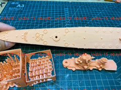 3d Printed 1/700 IJN Cruiser Azuma(full Hull/waterline)