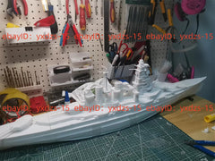 3d Printed 1/200 Ijn Js Kongo (ddg - 173) Destroyer Full Hull