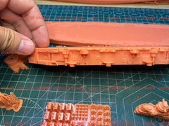 3d Print Kits 1/700 Uss Kearsarge Class Battleship(full Hull/waterline)