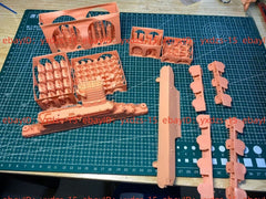 3d Printed 1/350 Ijn Seikiryu Aircraft Carrier(full Hull/waterline)