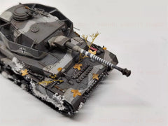 1/72 German Panzerkampfwagen Iv Tank Painted Finished Model