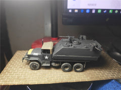 1/72 American M113+M54A2 King Cobra Gun Truck Painted Finished Model