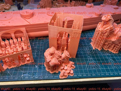 3d Printed 1/350 Soviet Lenin Battleship(full Hull/waterline)