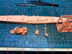 3d Printed 1/700 Italian Duca Degli Abruzzi Class Cruisers(full Hull/waterline)