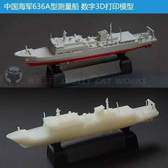 3d Printed Kit 1/700/1250/2000 Chinese Type 636a Ocean Survey Vessel