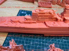 3d Printed Kits 1/350 Uss Annapolis Heavy Cruiser(full Hull/waterline)