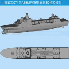 3d Printed Kits 1/700/1250/2000 China Type 071 Anti-ship Ballistic Missile Ship
