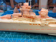3d Printed Kits 1/350 Italian Duca D'aosta Class Cruisers(full Hull/waterline)