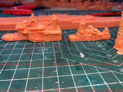 3d Printed Kit 1/700 Hms Cheshire Cruiser(full Hull/waterline)