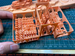 3d Printed 1/700 Germany Grosser Kurfurst Battleship(full Hull/waterline)