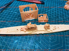 3d Printed 1/700 Bora 1941 Heavy Cruiser Italy(full Hull/waterline)