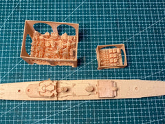 3d Printed 1/700 French Cruiser La Galissonnière(full Hull/waterline)