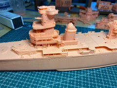 3d Printed 1/350 French Heavy Cruiser Algérie(full Hull/waterline)