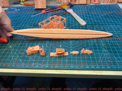 3d Printed Kits 1/700 Wwii German Nuremberg Light Cruiser(full Hull/waterline)