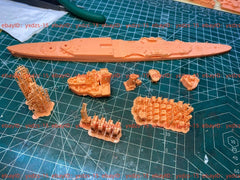 3d Printing 1/700 Hms Liverpool (c11) Cruiser(full Hull/waterline)