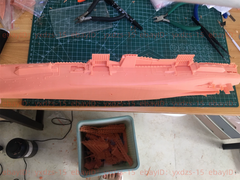 3d Printed 1/700 United States Aircraft Carrier(full Hull/waterline)