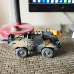 1/72 American XM706E2 Armored Vehicle Painted Finished Model