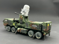 1/72 Us Military Mobile Phalanx Air Defense Vehicle Painted Finished Model