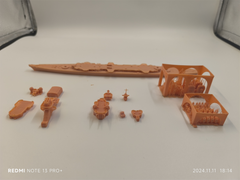 1/700 Germany Roon Class Heavy Cruiser(full Hull/waterline)