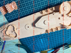 1/200 Uss Gearing Class Destroyer(full Hull/waterline) 3d Printed