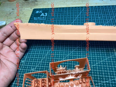 3d Printed 1/700 Soviet Kremlin Battleship(full Hull/waterline)