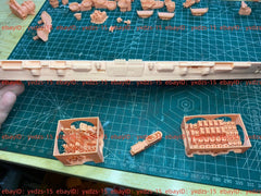 3d Printed 1/700 Soviet Chekhov Aircraft Carrier(full Hull/waterline)