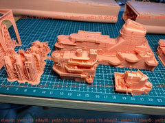 3d Printed 1/350 Stalingrad Class Battlecruiser(full Hull/waterline)