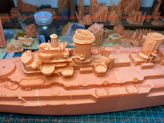 3d Printed Kit 1/350 Uss Constellation Battlecruiser(full Hull/waterline)
