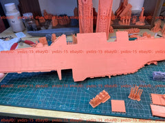 3d Printed 1/700 Us Forrestal Aircraft Carriers(full Hull/waterline)