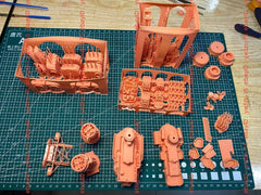 3d Printed 1/200 Uss Helena Light Cruiser Cl-50 1943(full Hull/waterline)