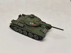 1/72 The No. 215 T-34 Tank Of China Painted Finished Model
