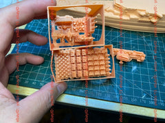 3d Printed Kit 1/700 Uss Nebraska Bb-14 Battleship(full Hull/waterline)