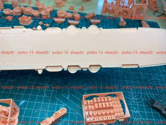 3d Printed 1/700 Soviet Chekhov Aircraft Carrier(full Hull/waterline)