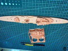 3d Printed 1/700 Hms Southampton Light Cruiser C83(full Hull/waterline)