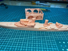 3d Printed 1/700 Hms Southampton Light Cruiser C83(full Hull/waterline)