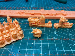 3d Printed Kit 1/700 Petropavlovsk Cruiser(full Hull/waterline)