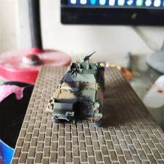1/72 American XM706E2 Armored Vehicle Painted Finished Model