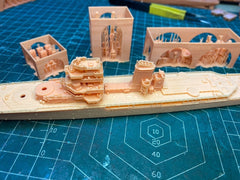 3d Printed 1/700 French De Grasse Cruiser(full Hull/waterline)