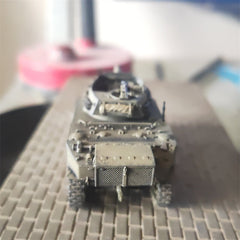 1/72 American 75 mm Howitzer Motor Carriage M8 Painted Finished Model