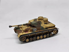 1/72 German Panzerkampfwagen Iv Ausf. F Painted Finished Model