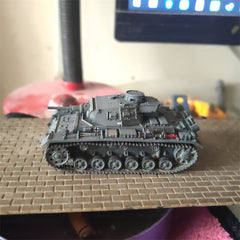1/72 German Panzerkampfwagen IV Ausf. B/C Tank Painted Finished Model