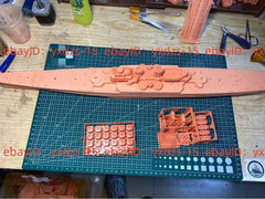 3d Printed 1/350 Uss Jacksonville Super Light Cruiser(waterline/full Hull)